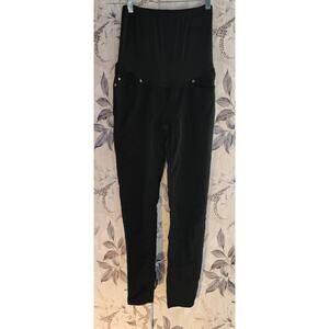 Times Two Women's Black Maternity Jeans Size 10
